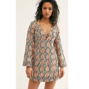 New Free People Women's Gia Shift Dress Size S